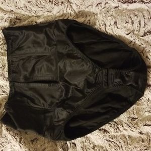 Black Shapewear Brief with Boning